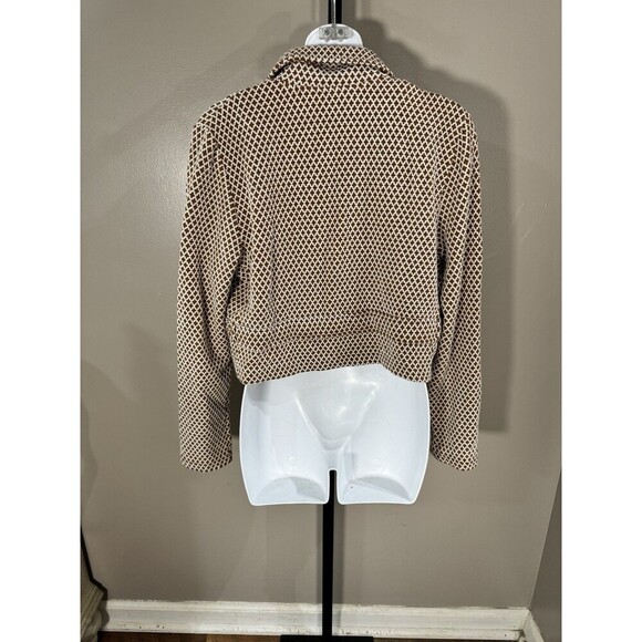 Anthropologie Maeve  Cropped Knit Blazer Size Medium - Picture 3 of 7